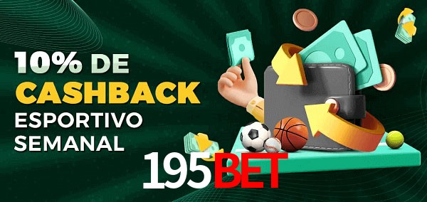 10% de bônus de cashback na 195bet